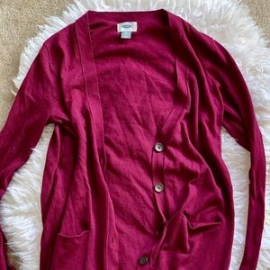 Old Navy Casual Dress Cardigan